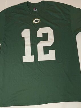 Majestic Green Long Sleeve with White "12" and Team Logo